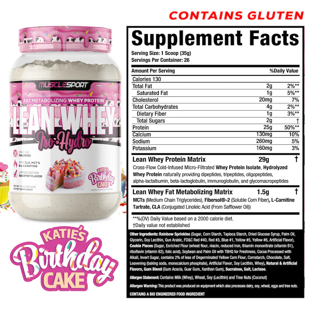 MUSCLE SPORT LEAN WHEY 2lb