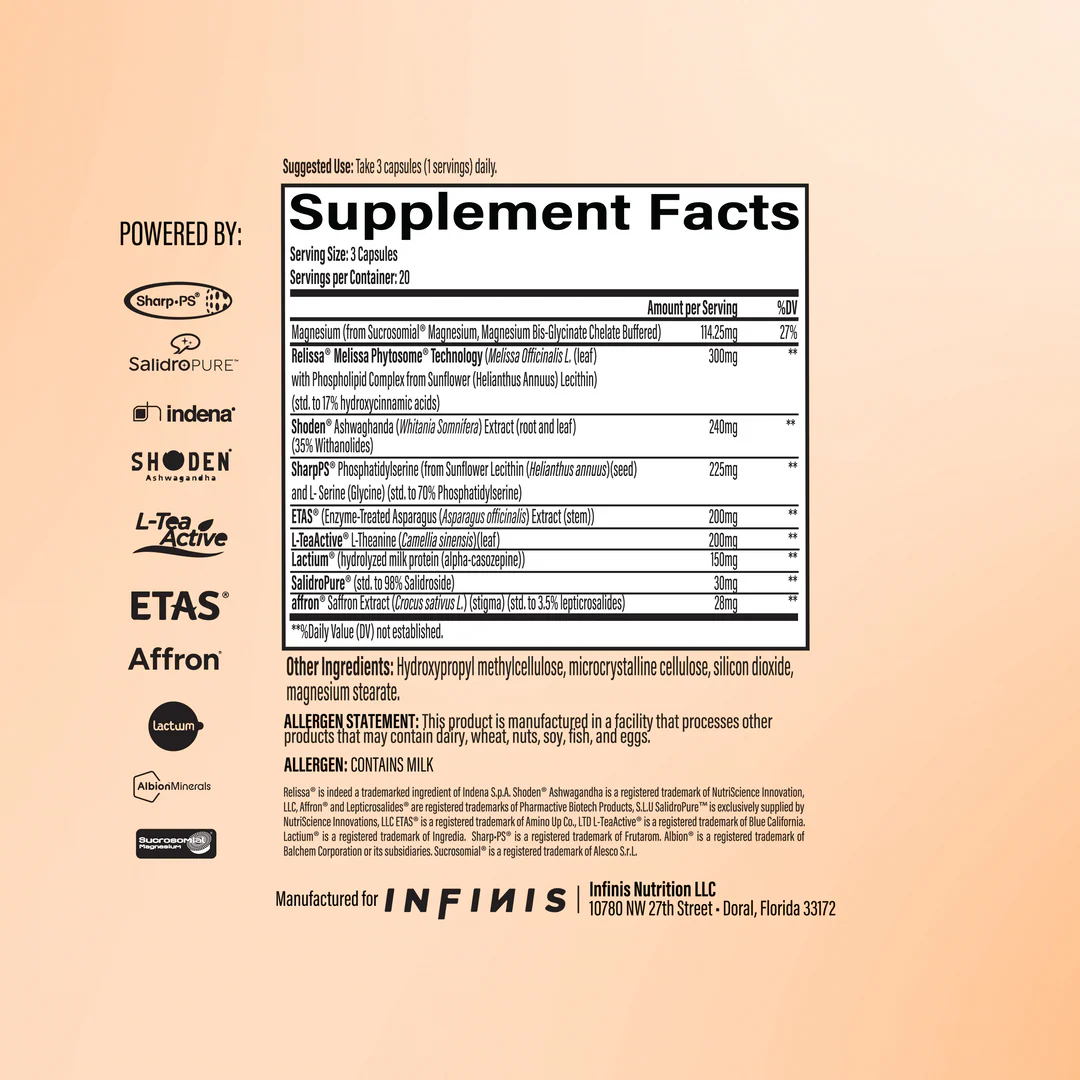 INFINIS CORTISOL SUPPORT