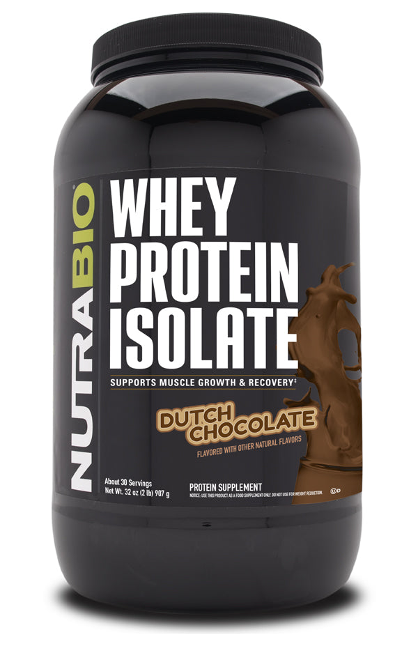 NUTRA BIO WHEY PROTEIN ISOLATE 2LB