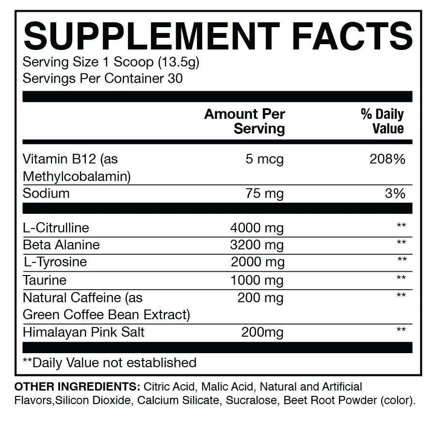 CBUM Essential Pre-Workout