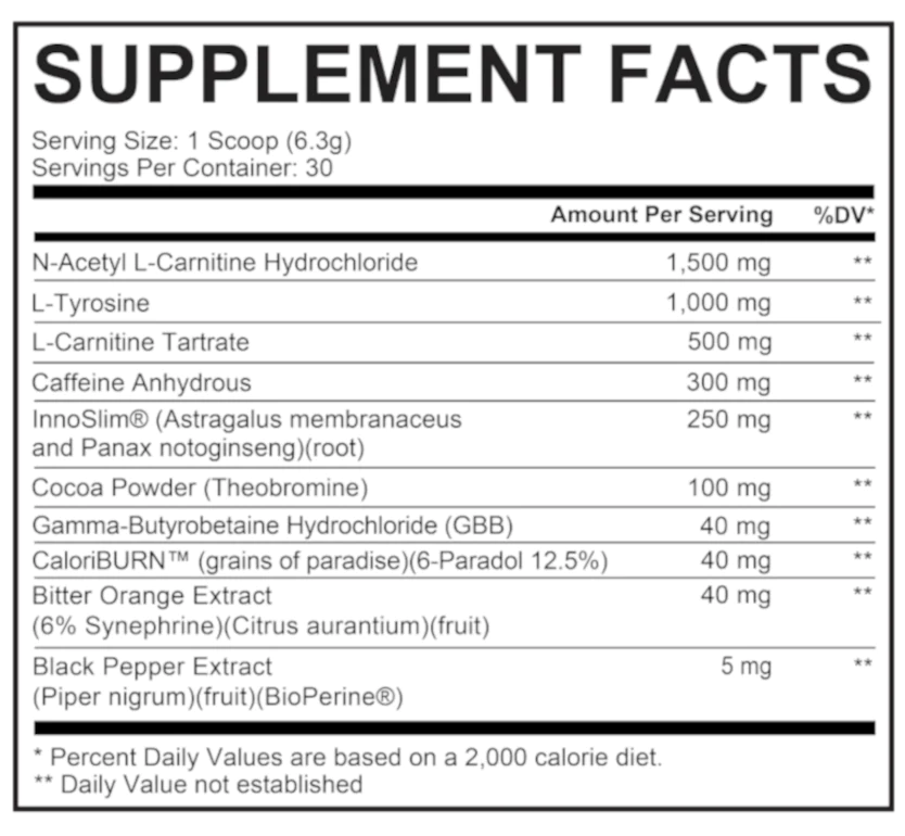 212° Thermo - Powdered Fat Burner