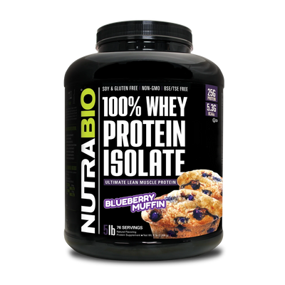 NUTRA BIO WHEY PROTEIN ISOLATE 5LB