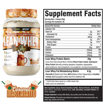 MUSCLE SPORT LEAN WHEY 2lb