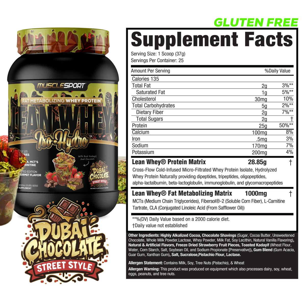 MUSCLE SPORT LEAN WHEY 2lb
