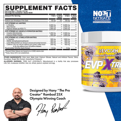 EVOGEN EVP Xtreme N.O. High-Stim Pre-Workout