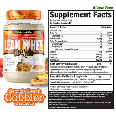 MUSCLE SPORT LEAN WHEY 2lb