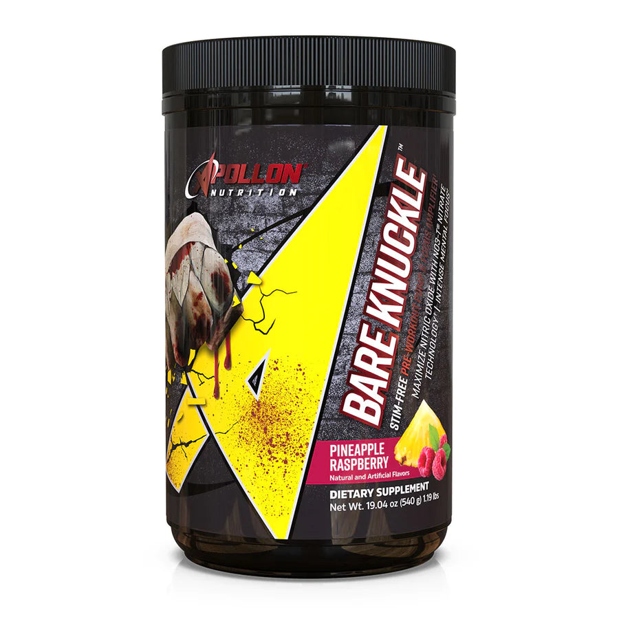 APOLLON Bare Knuckle - Premium Non-Stimulant Pre-Workout