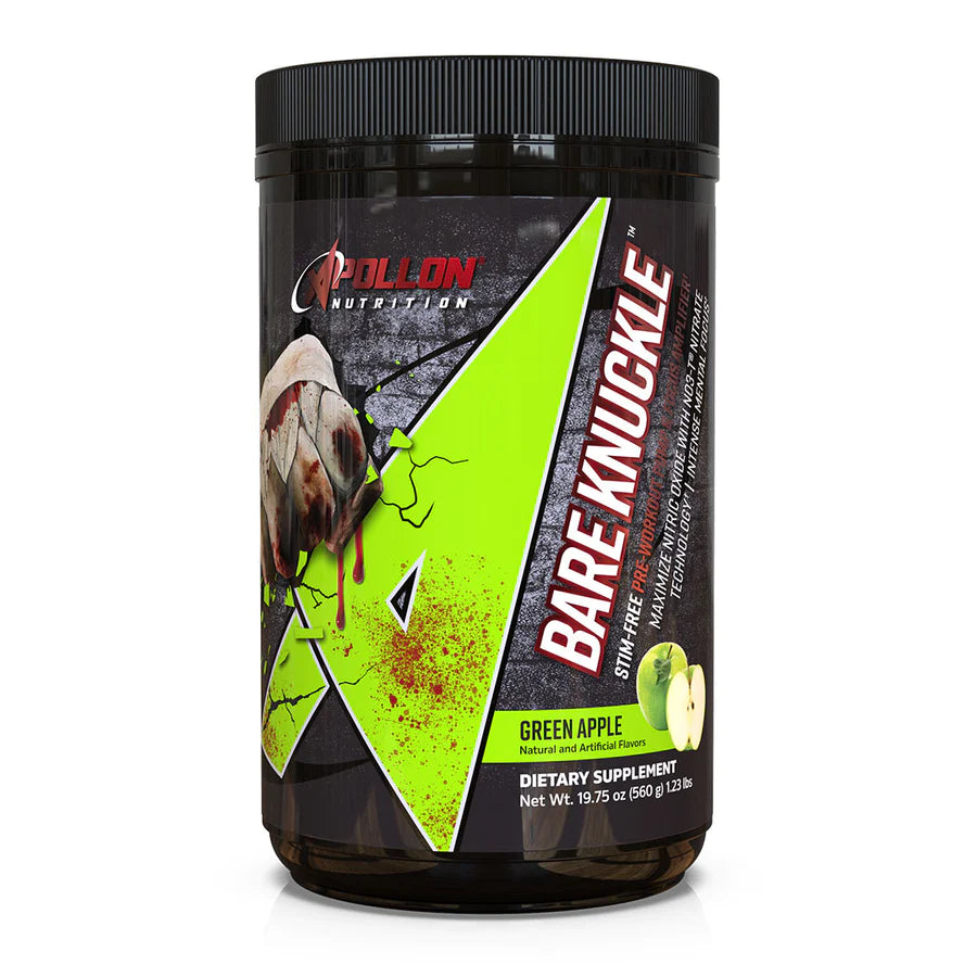 APOLLON Bare Knuckle - Premium Non-Stimulant Pre-Workout