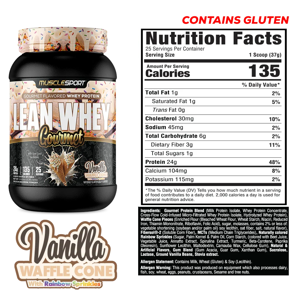 MUSCLE SPORT LEAN WHEY 2lb