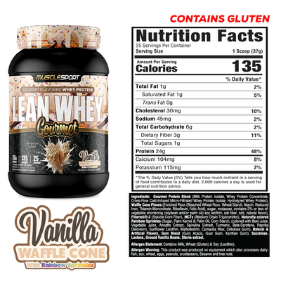 MUSCLE SPORT LEAN WHEY 2lb