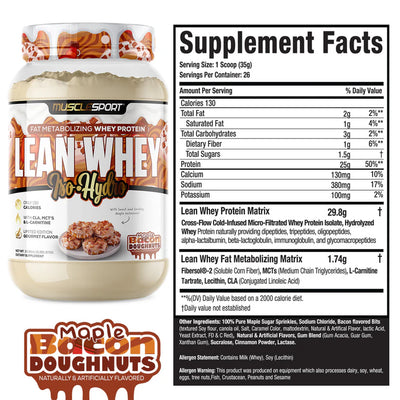 MUSCLE SPORT LEAN WHEY 2lb