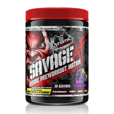 SAVAGE AF DMHA Pre-workout