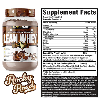 MUSCLE SPORT LEAN WHEY 2lb