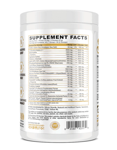 Panda Supplements Skull Extreme Pre-Workout