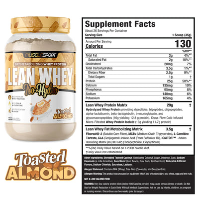 MUSCLE SPORT LEAN WHEY 2lb