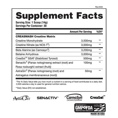 Apollon  Creasmash Premium Creatine Nitrate