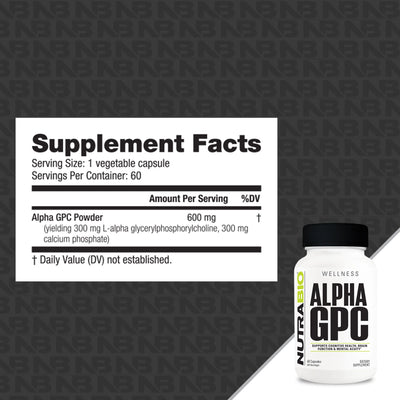 NUTRA BIO Alpha GPC