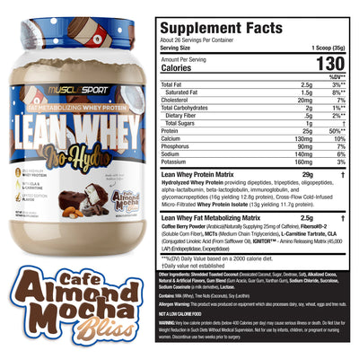 MUSCLE SPORT LEAN WHEY 2lb
