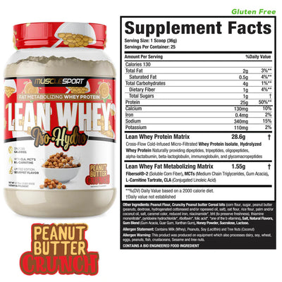 MUSCLE SPORT LEAN WHEY 2lb