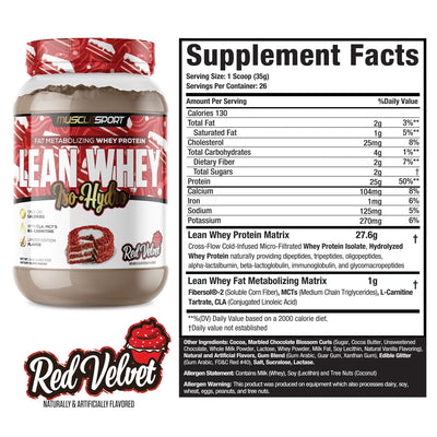 MUSCLE SPORT LEAN WHEY 2lb