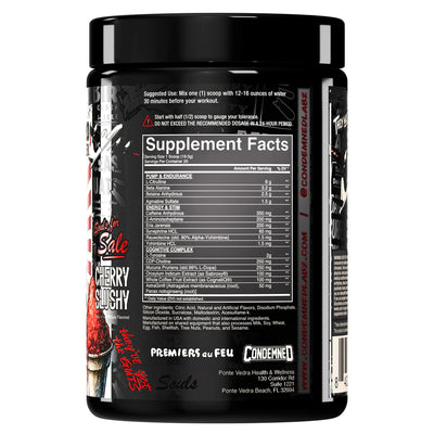 Condemned Labz SOULS 4 SALE High-Stim Pre-Workout