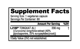 NUTRA BIO TONGKAT ALI