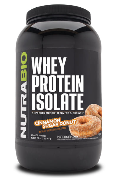 NUTRA BIO WHEY PROTEIN ISOLATE 2LB