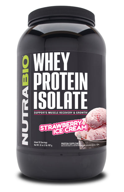NUTRA BIO WHEY PROTEIN ISOLATE 2LB