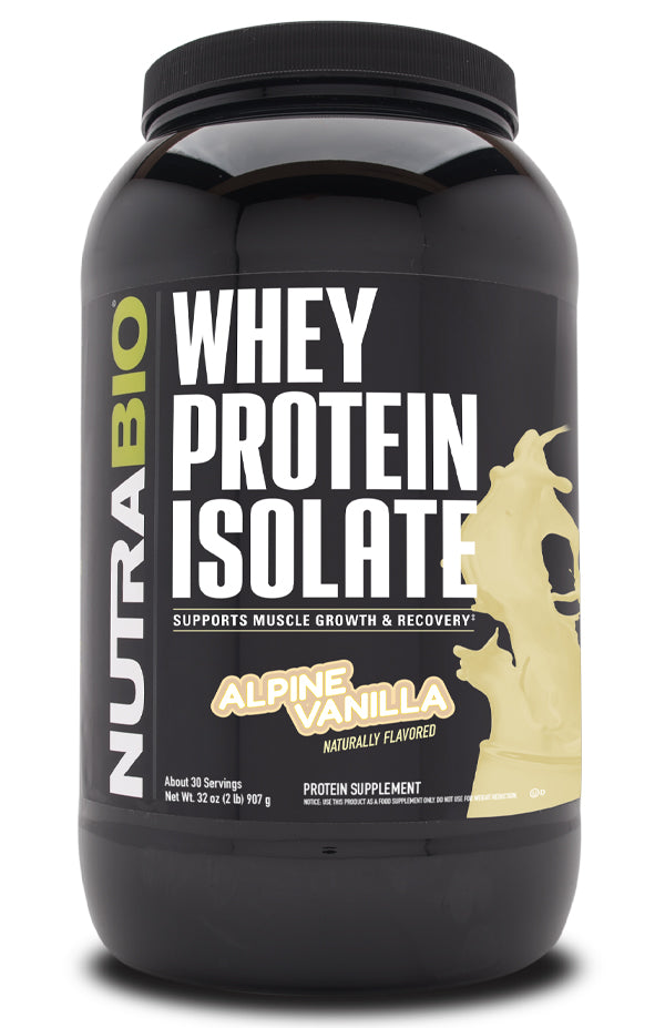 NUTRA BIO WHEY PROTEIN ISOLATE 2LB