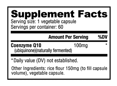NUTRA BIO CoQ10