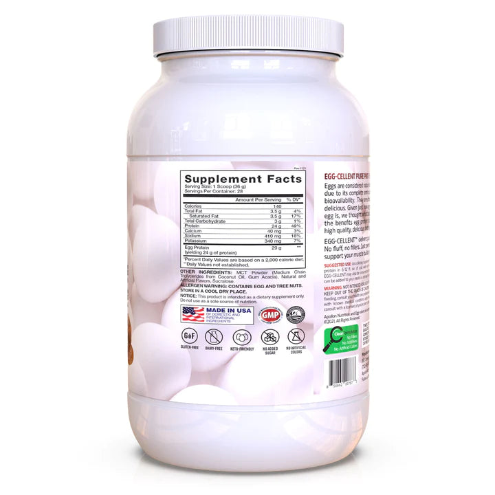 APOLLON Egg-cellent - Premium Grade Pure Egg Protein Powder