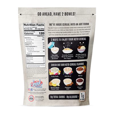 SNACK HOUSE PUFFS KETO CEREAL