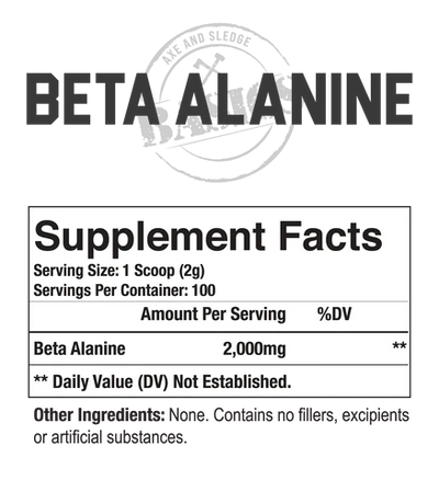 AXE & SLEDGE BETA ALANINE