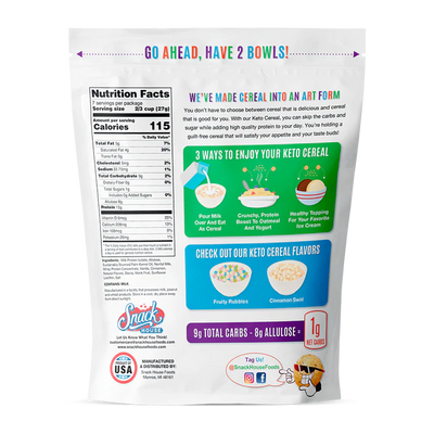SNACK HOUSE PUFFS KETO CEREAL