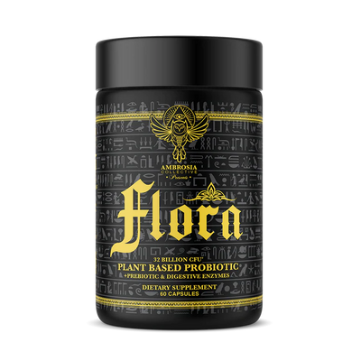 FLORA PROBIOTIC + PREBIOTIC & DIGESTIVE ENZYME