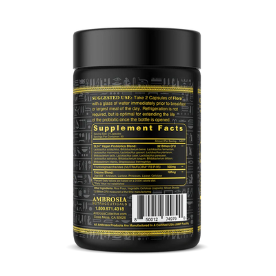 FLORA PROBIOTIC + PREBIOTIC & DIGESTIVE ENZYME