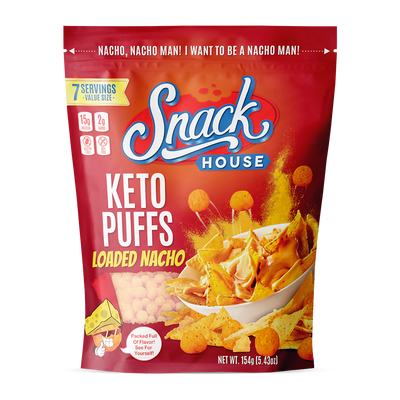 SNACK HOUSE SAVORY KETO PUFFS