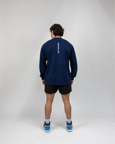 RAW NEW ERA LONG SLEEVE - BLUE
